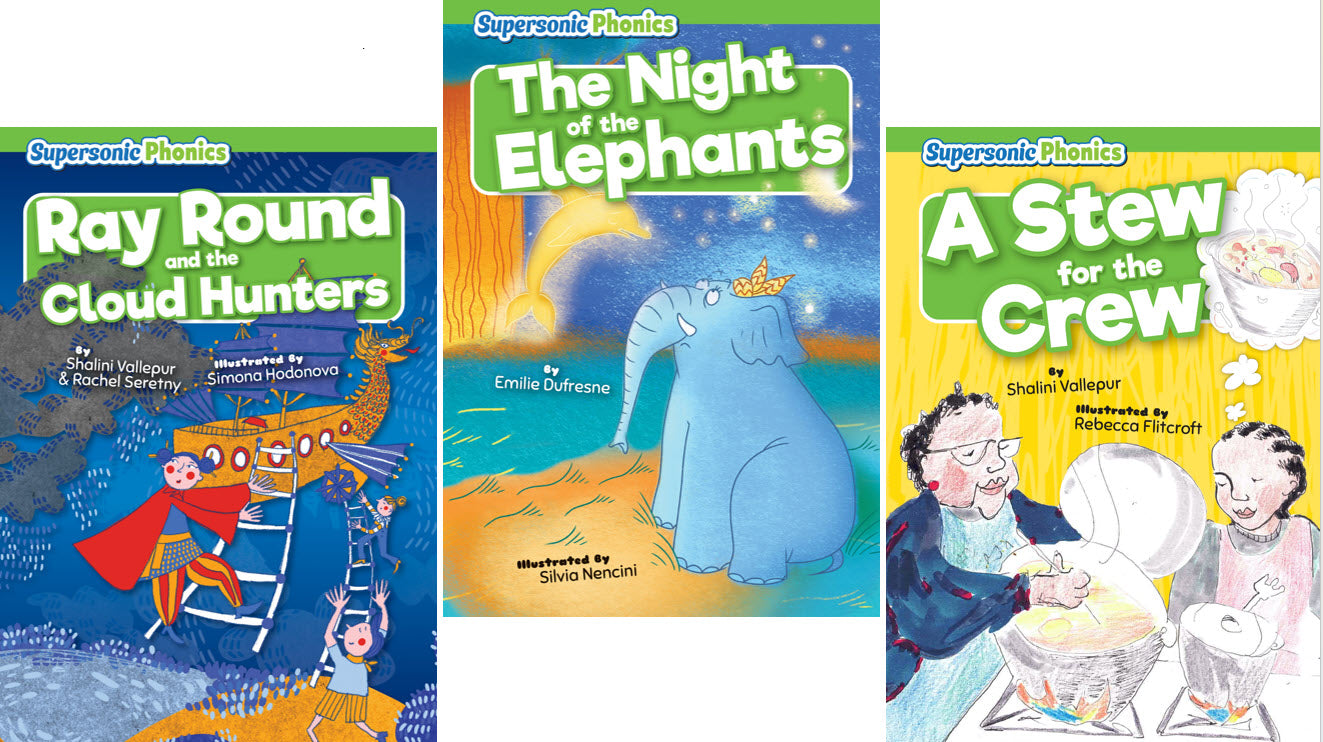 Supersonic Decodable Book Set Level 5 - Green (Set of 10)