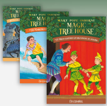 Magic Tree House in Spanish books 1-32 NLL-SMTH726