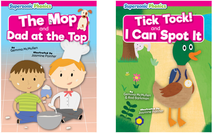 Supersonic Decodable Book Set Level 1 - Pink (Set of 10)