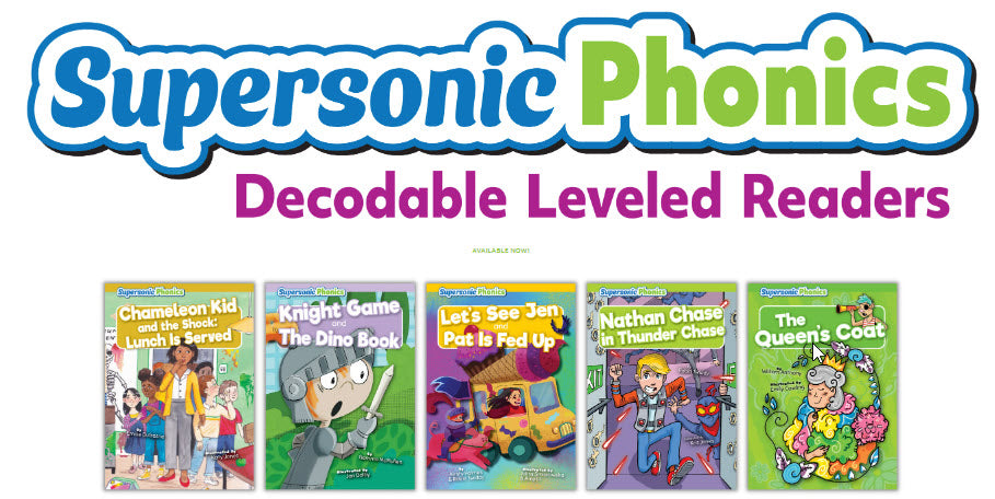 Supersonic Phonics Complete Set (166 titles)