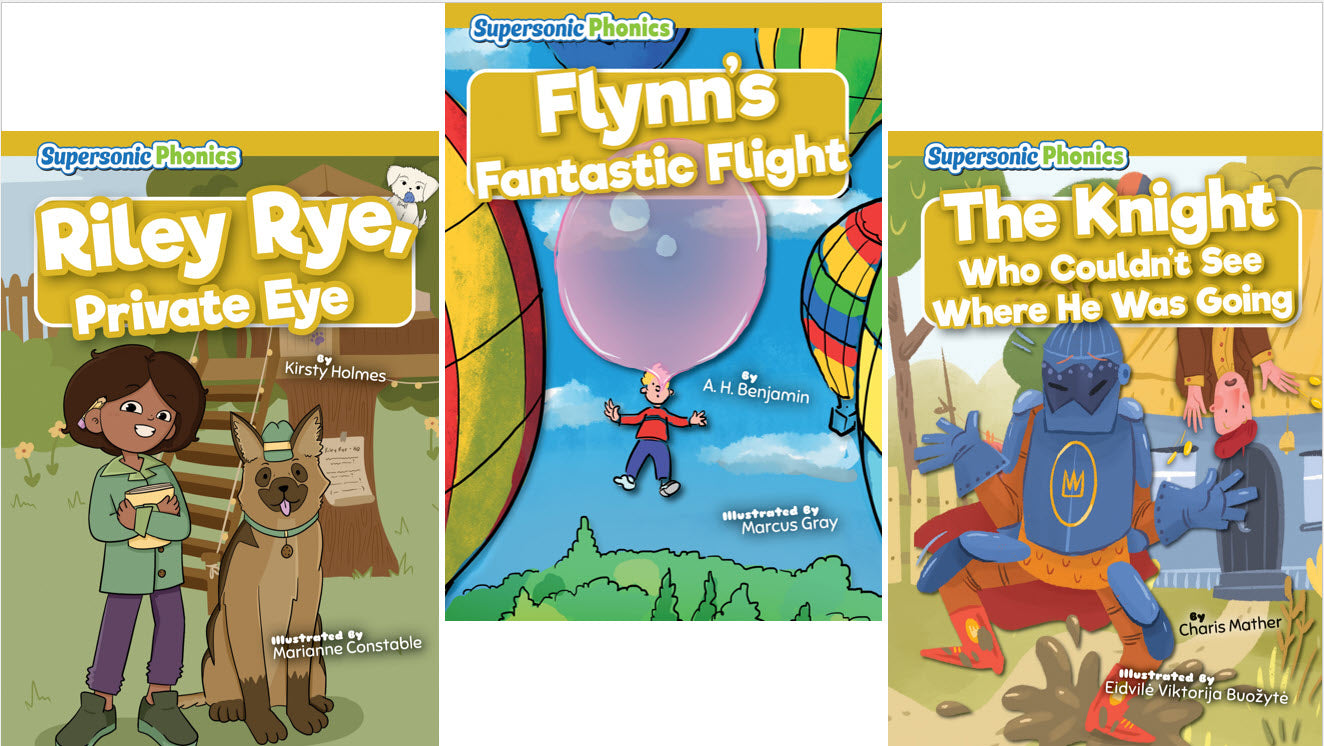 Supersonic Decodable Book Set Level 9 - Gold (Set of 16)