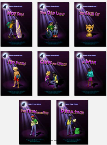 Phonic Books Moon Dogs Set 2 - Decodable Books for Older Readers (CVC Level, Consonant Blends and Consonant Teams)