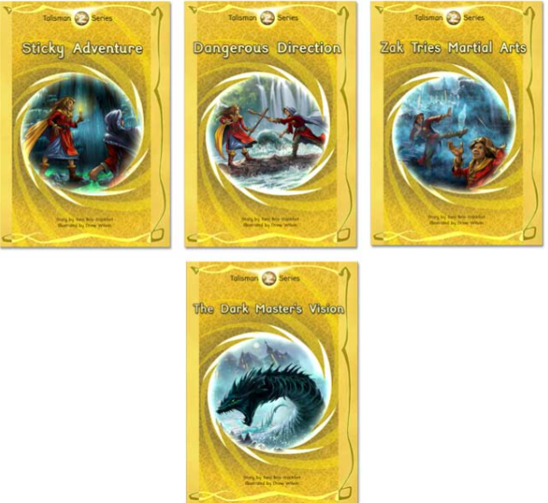 Phonic Books Talisman 2 - Decodable Books for Older Readers (Alternative Vowel and Consonant Sounds, Common Latin Suffixes)