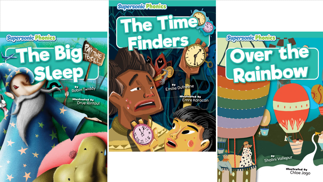 Supersonic Decodable Book Set Level 7 - Turquoise (Set of 10)