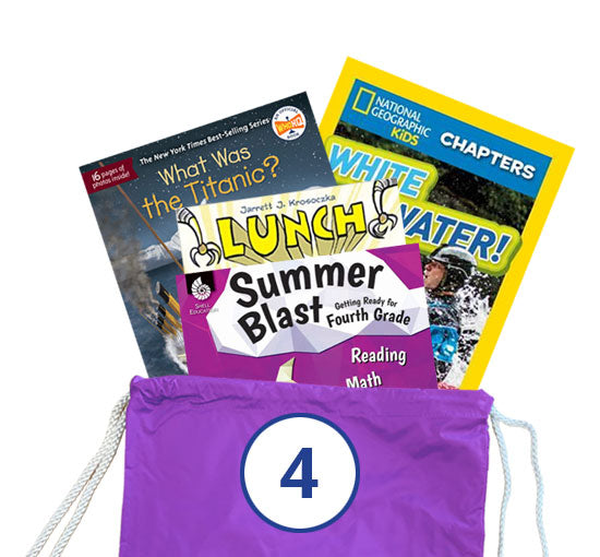 NLL Grade 4 Take Home Book Bag w/WB