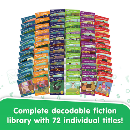 Letters & Sound Set 2 Fiction Decodables Boxed Set
