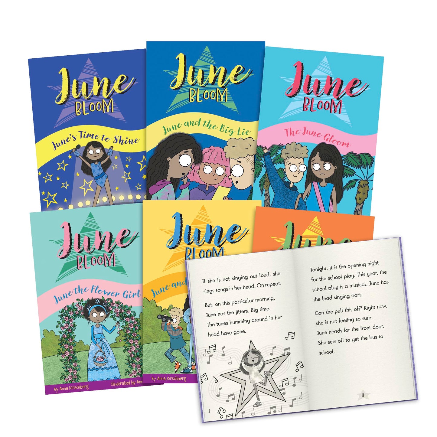 June Bloom - Decodable Chapter Books - Box Set (Beanstalk)
