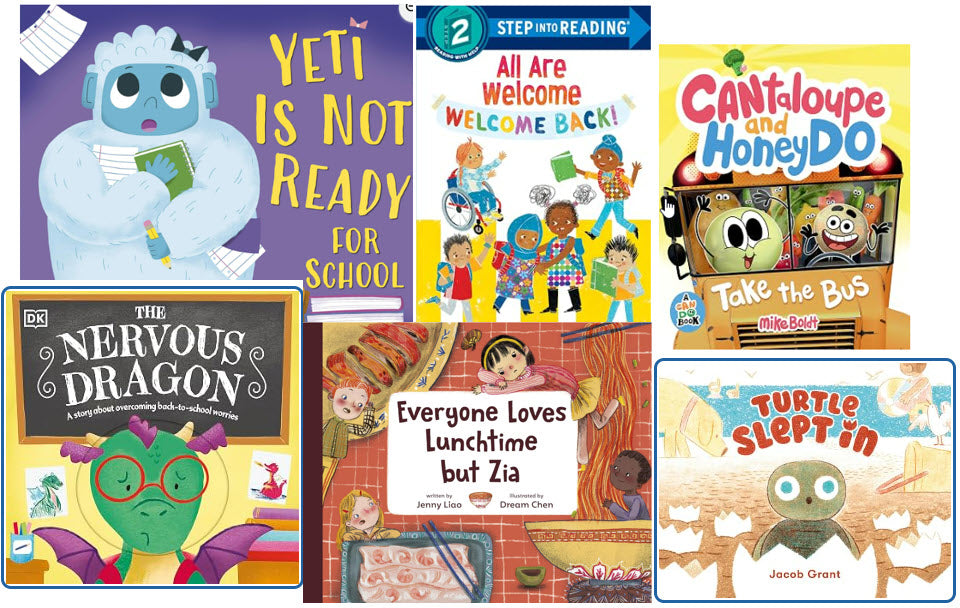 Beat the Back-to-School Jitters Book Collection for K-2   NLL-EK2B2S726