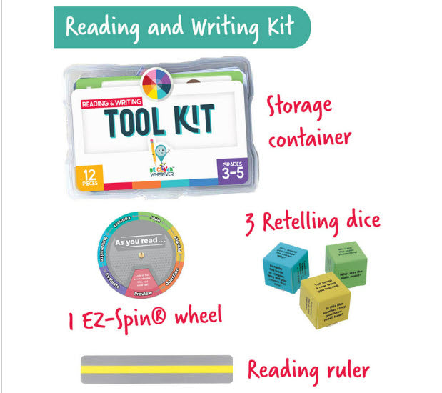 Script Reading Tools Reading & Writing Tool Kit Manipulative Grade 3-5 Language Arts 3โ5 ...