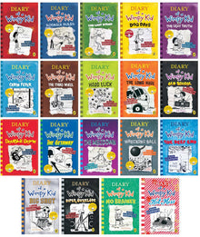 Diary of a Wimpy Kid Books 1-20 -  NLL-DWK526