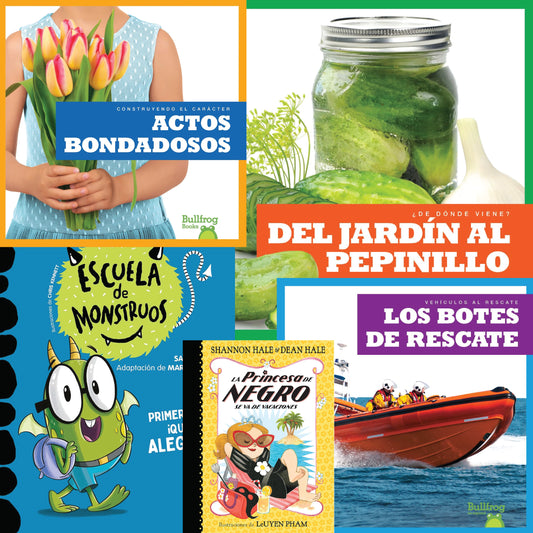 1st Grade Spanish Take Home Book Bag