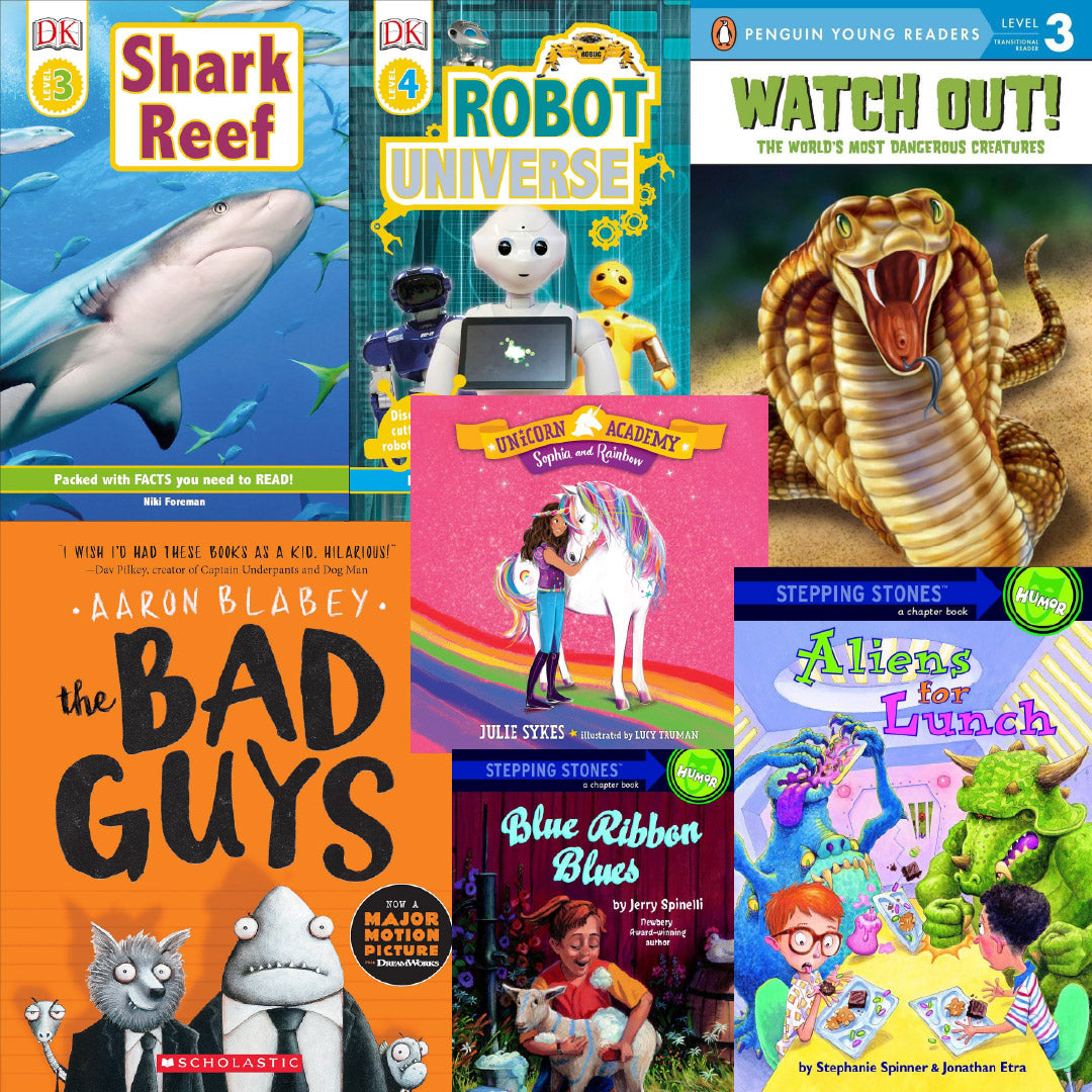 3rd grade Ready-to-Read 100 book library