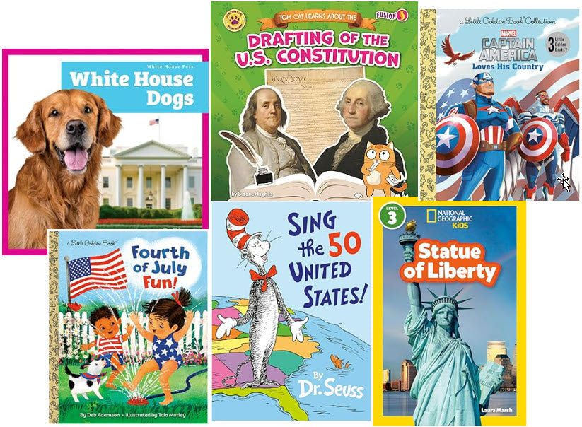 Happy Birthday America (250) Grades Pre-K to 3 Collection - NLL-HBDAPK326