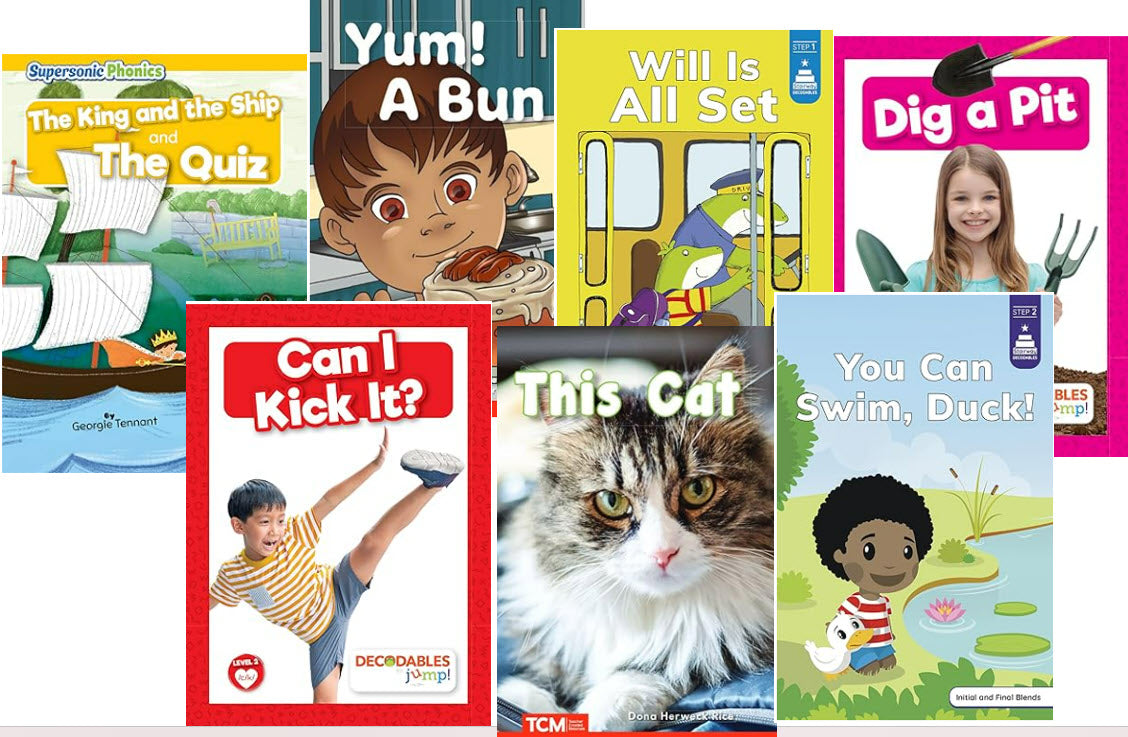 Kindergarten UFLI-aligned Decodable Collection - NLL-KDECUFLI426
