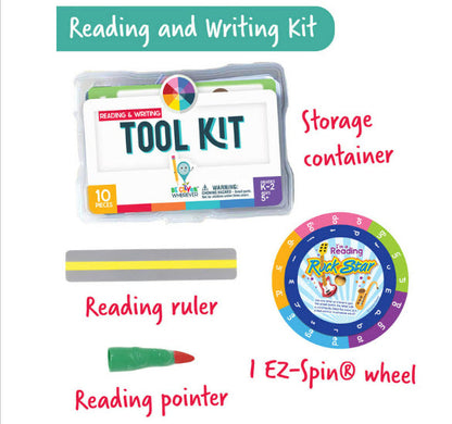 Reading & Writing Tool Kit Manipulative Grade K-2 Language Arts K–2