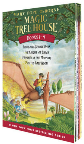Magic Tree House series books 1-4 boxed set