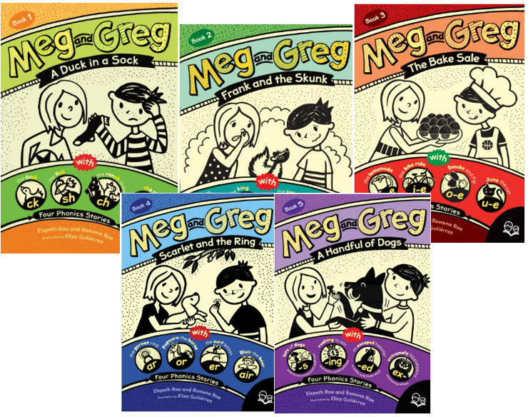 Meg and Greg Decodables Bundle (Books #1-#6)