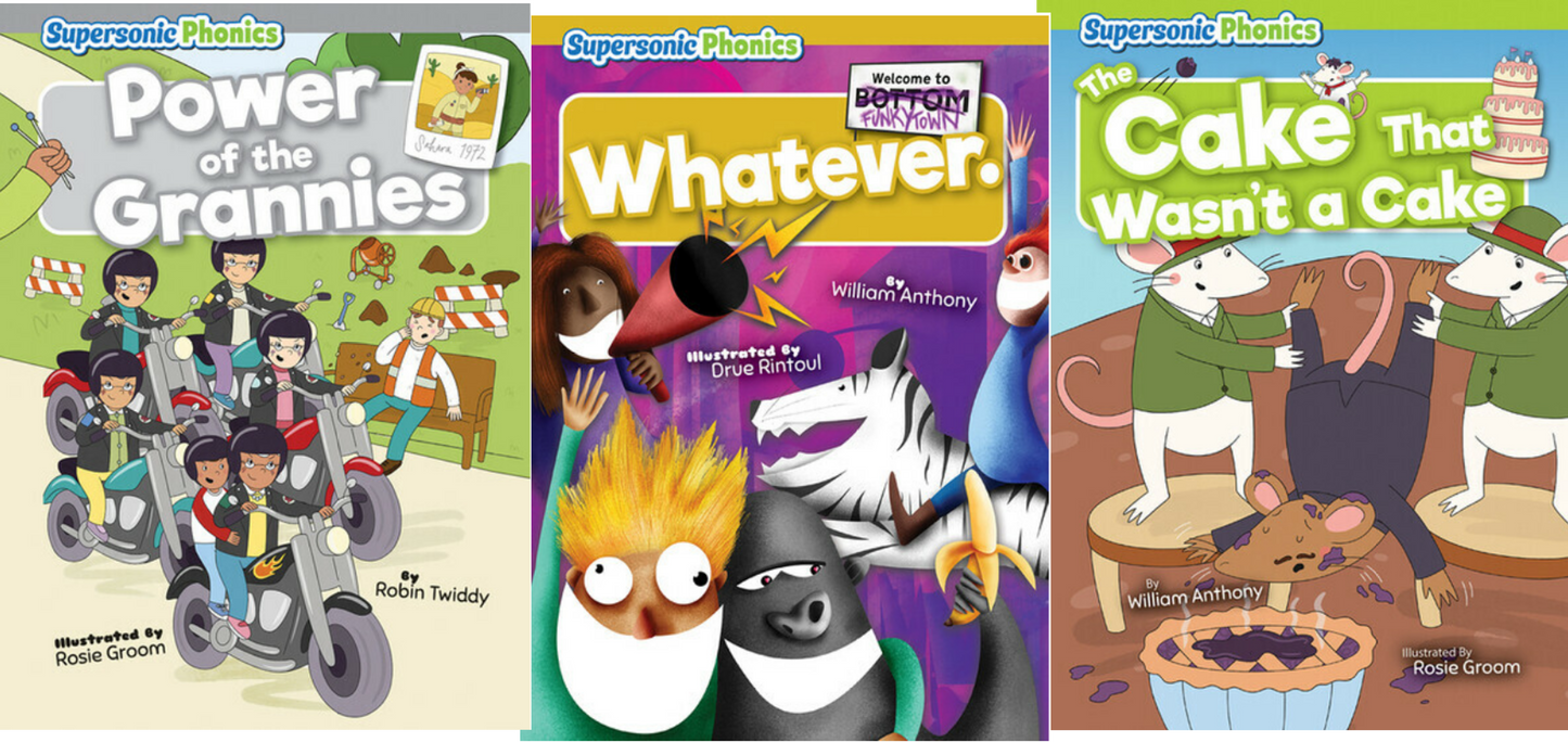 3rd Grade Supersonic Phonics Set w/1 copy per title