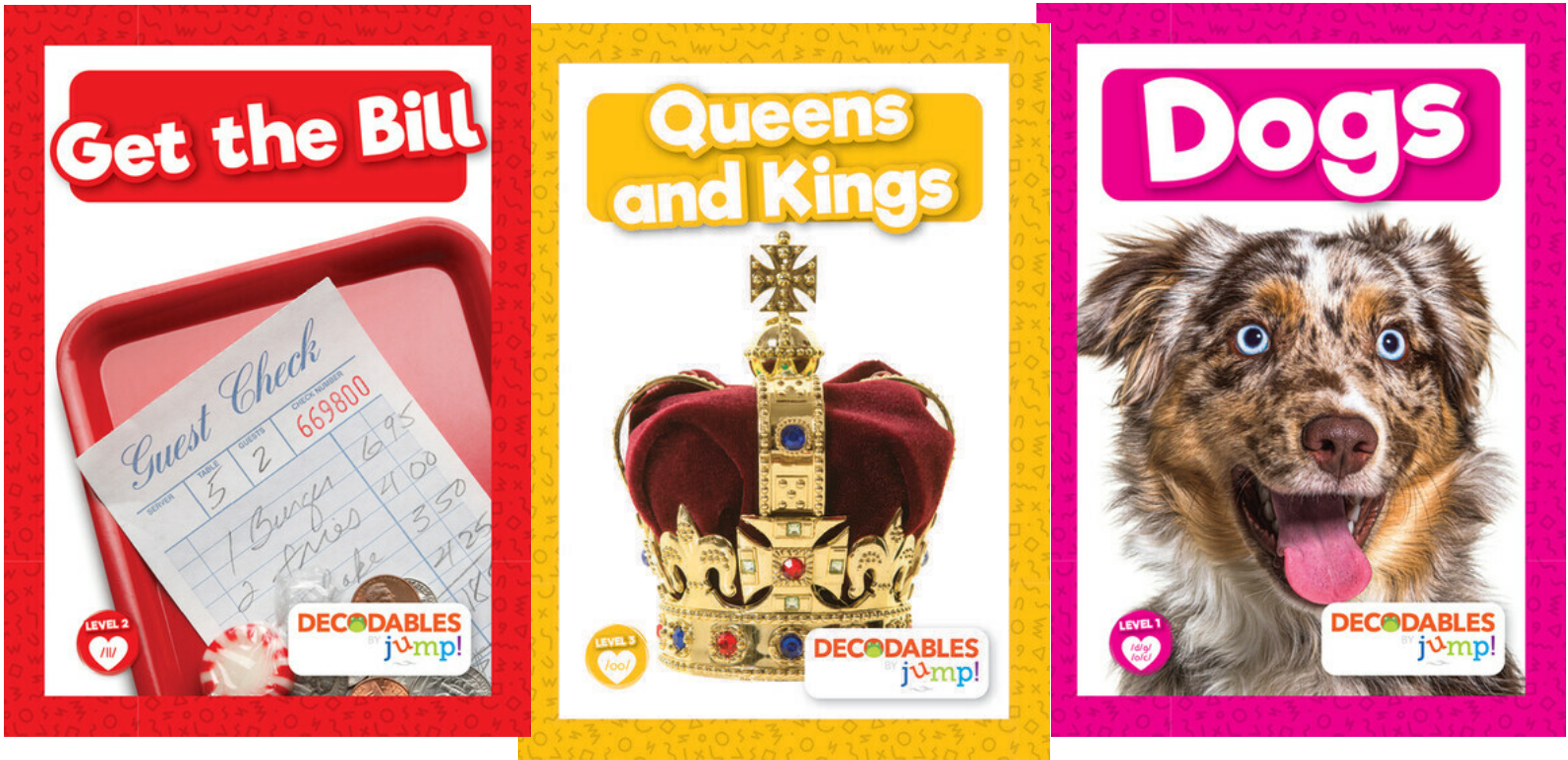 Kindergarten Jump! NF Decodables w/2 copies per title – nextlevellibraries