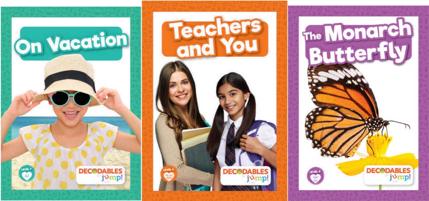 3rd Grade Jump! NF Decodables w/1 copy per title