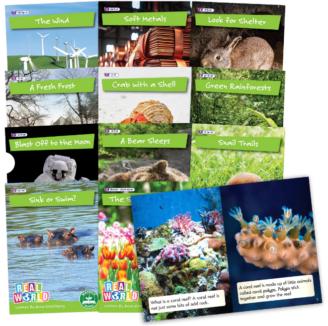 Real World Non-Fiction Hi-Lo Decodables Phase 4 - 6 Pack