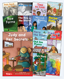 Decodable Books Grade 1 Set 2: 15-Book Set