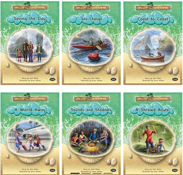 Phonic Books Island Adventure - Decodable Books for Older Readers (Alternative Vowel Spellings)