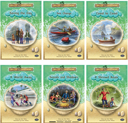 Phonic Books Island Adventure - Decodable Books for Older Readers (Alternative Vowel Spellings)