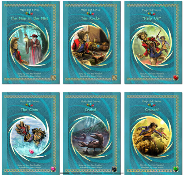 Phonic Books Magic Belt- Decodable Books for Older Readers (CVC, Consonant Blends and Consonant Teams)