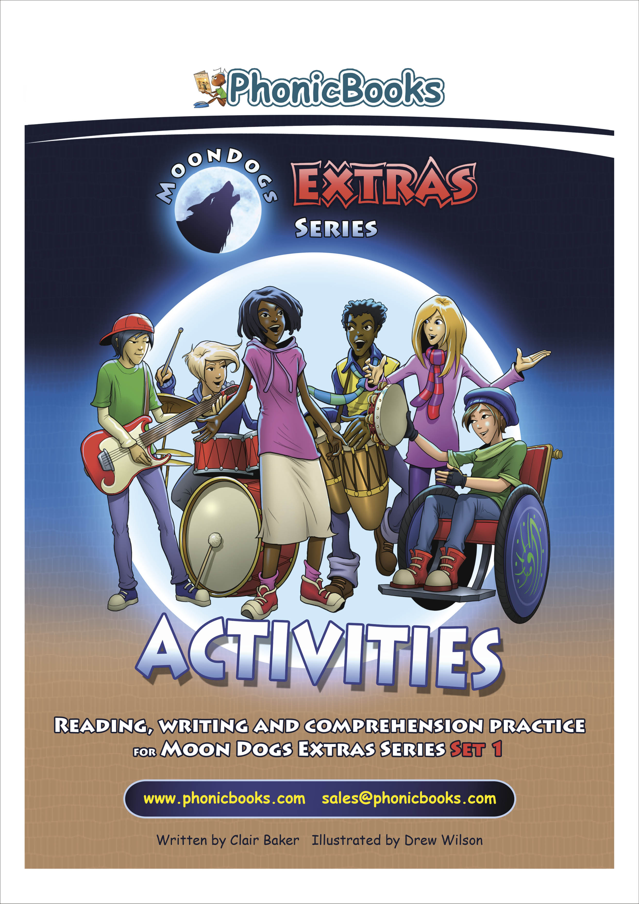 Phonic Books Moon Dogs Extras Activities