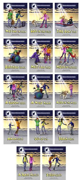 Phonic Books Moon Dogs Set 3 Vowel Spellings - Decodable Books for Older Readers (Two Spellings for a Vowel Sound)