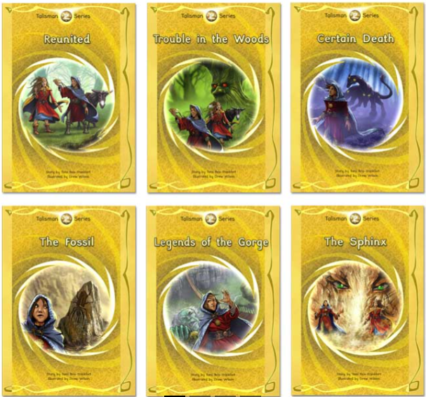 Phonic Books Talisman 2 - Decodable Books for Older Readers (Alternative Vowel and Consonant Sounds, Common Latin Suffixes)