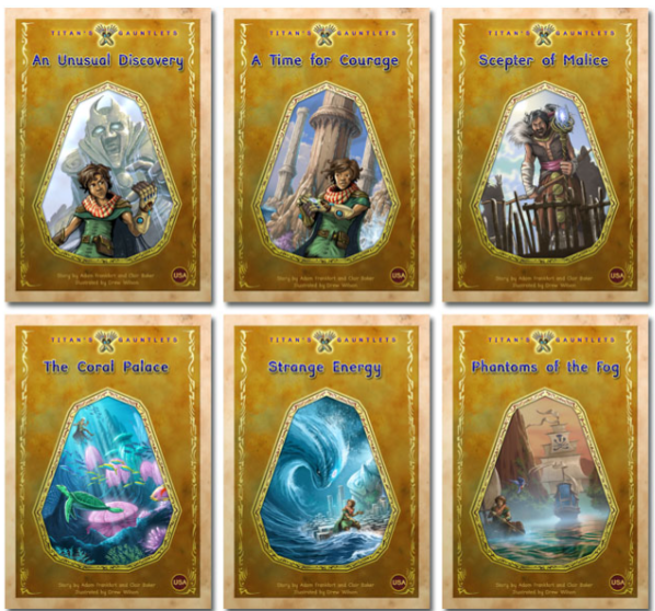 Phonic Books Titan's Gauntlets - Decodable Books for Older Readers (Alternative Vowel and Consonant Sounds, Common Latin Suffixes)