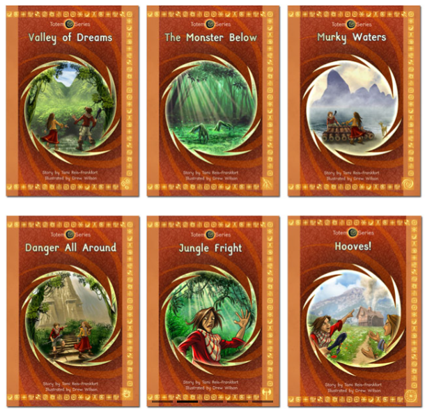 Phonic Books Totem-  Decodable Books for Older Readers (CVC, Consonant Blends and Consonant Teams, Alternative Spellings for Vowel Sounds - Ai, Ay, a-E, A)