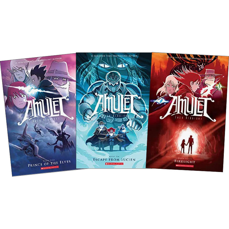 Amulet Graphic Novel Series (5 titles) – nextlevellibraries