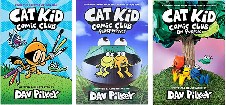 Cat Kid Comic Club Series (Books 1-4)