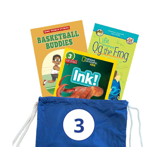 NLL Grade 3 Take Home Book Bag $36